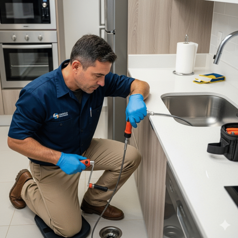 desentupimento de pia